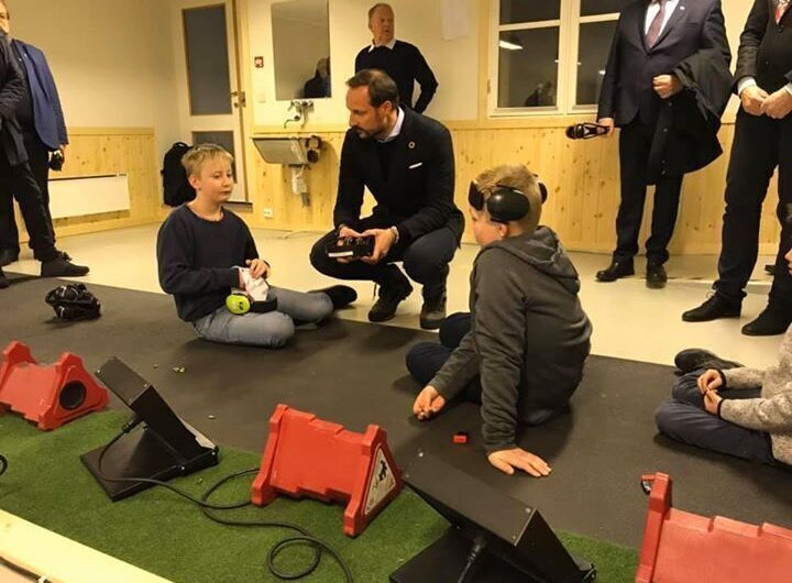 Kronprinsen på besøk